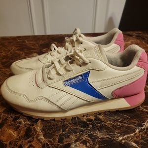 Reebok Womens Classic Harman White/Steel Running Shoes Size9